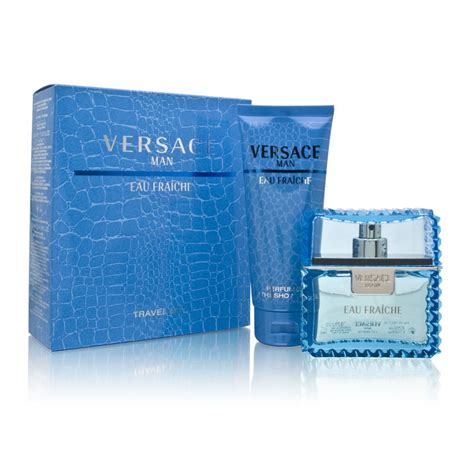 versace eau fraiche set price|Versace men's perfume gift set.